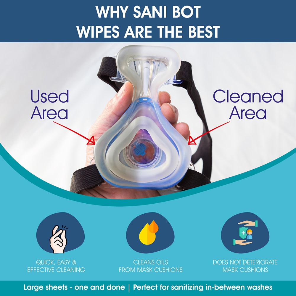 Sani Bot CPAP Mask Wipes
