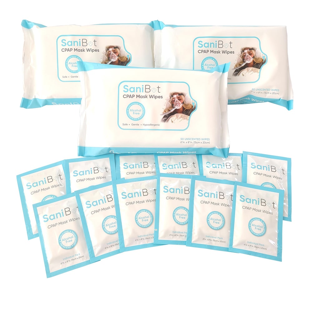 Sani Bot CPAP Mask Wipes